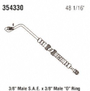 Power Steering Pressure Line Hose Assembly Gates 354330