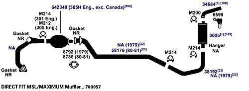 Flange AP Exhaust 8792