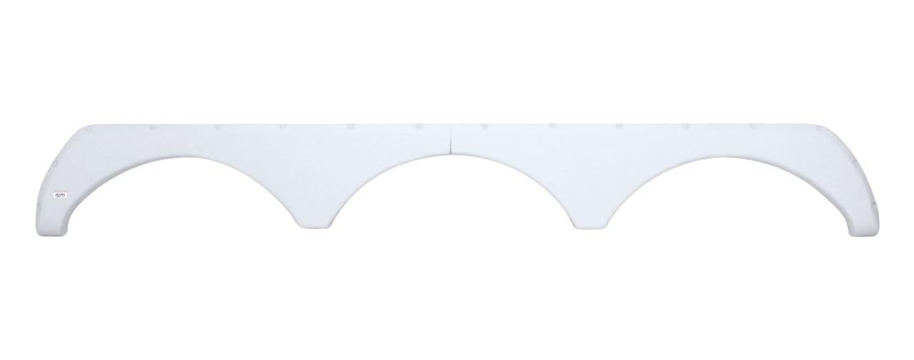 Triple Axle Fender Skirt ICON 01949 FS1948 for Thor - Metallic Gray