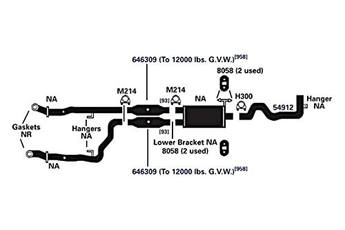 Exhaust Tail Pipe AP Exhaust Products 54912