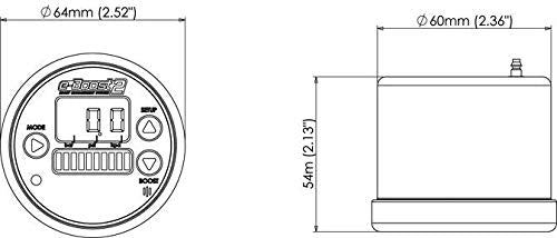 Turbosmart 4 Port TS-0301-1103 Black Solenoid (Eb2 Hp 120Psi - 60Mm), 1 Pack