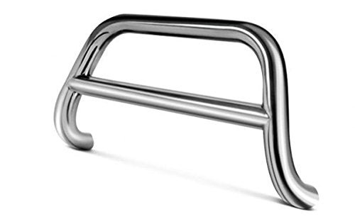 A Bar Black Horse No Skid Plate Stainless Steel Compatible with 2009-2013 Subaru Forester-BBSU01SS