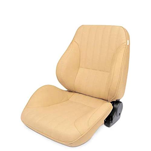Beige Vinyl ProCar by Scat 80-1050-54L Racing Rally Low Back Recliner Left Seat