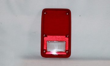 1981-1993 DODGE B SERIES VAN LEFT HAND TAIL LIGHT LENS & HOUSING REPLACEMENT TYC 11-1436-02