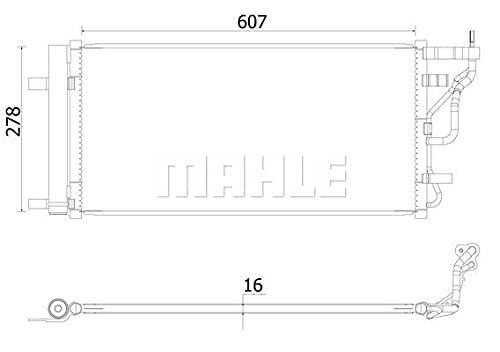 AC 956 000S BEHR A/C condenser