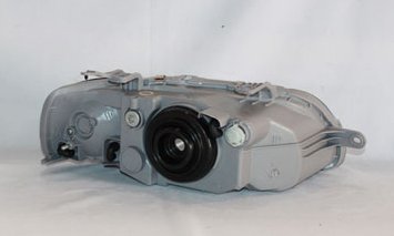 Left TYC Headlight Assembly Compatible with 2004-2006 Chevrolet Aveo