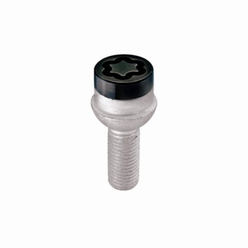 Black Bolt Style McGard Radius Seat Lock Bolt Set (M14 x 1.5 Thread Size)- Set of 4