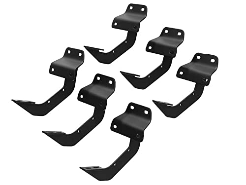 Epic Black Horse Running Boards Compatible with 19-24 Silverado 1500|Sierra 1500|22 Silverado 1500 LTD|20-24 Silverado 2500HD|3500 HD|22 Sierra 1500 Limited|Sierra 2500 HD|3500 HD-E0485
