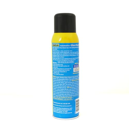 630175 Rain-X Glass Cleaner Aerosol 19oz