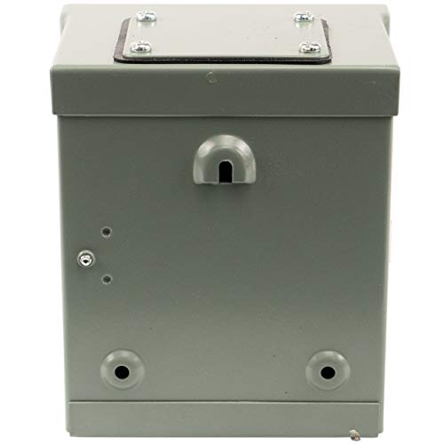 Connecticut Electric CESMPS13HR Ps-13-Hr Connecticut Weatherproof Power Outlet Panel, 120 V, 30 A, Nema Tt-30R, 3R, Grey