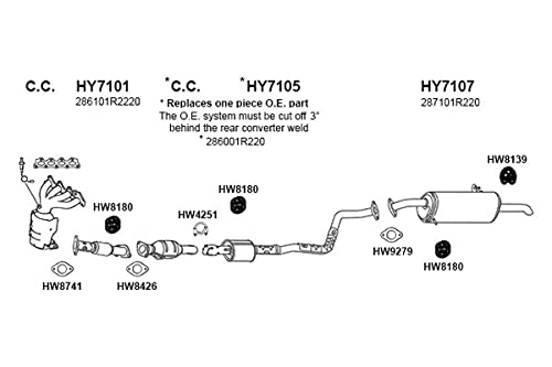 HW8139 Ansa - Exhaust Hanger
