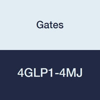 GLP Couplings, Gates 4GLP1-4MJ, Male JIC 37 Flare, 1/4" ID, 1.81"