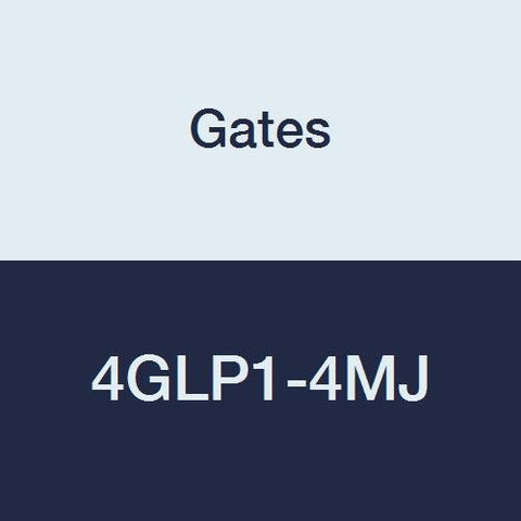 GLP Couplings, Gates 4GLP1-4MJ, Male JIC 37 Flare, 1/4" ID, 1.81"