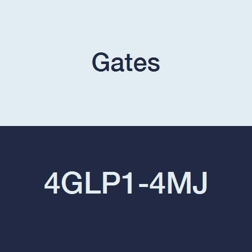 GLP Couplings, Gates 4GLP1-4MJ, Male JIC 37 Flare, 1/4" ID, 1.81"