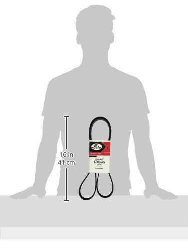 Micro-V Gates K080675 Serpentine Drive Belt
