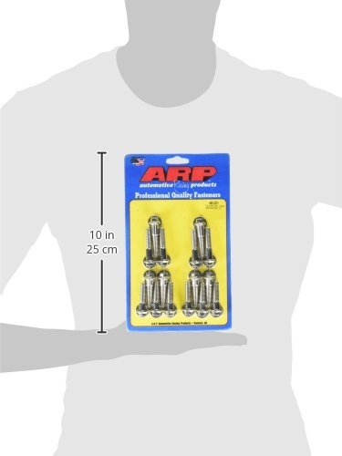 ARP 6-Point Stainless Steel Intake Bolt Kit 455-2001 for Big Block Ford