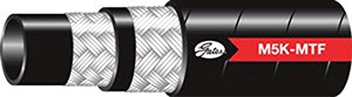 Gates Synthetic Rubber 5M5K-MTFXREEL Global Mega5000 Hose, MegaTuff Cover, 350' Length, 0.31" ID, 5000 Working PSI, 40°F to +212°F Temperature Range