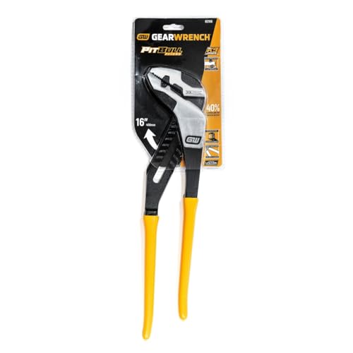 16 Inch GEARWRENCH Straight Jaw Dipped Handle Tongue and Groove Plier - 82166