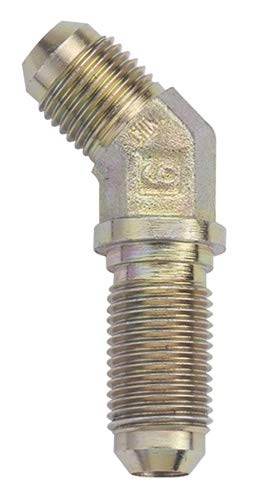 45 Deg Fragola #3 Bulkhead Fitting Steel