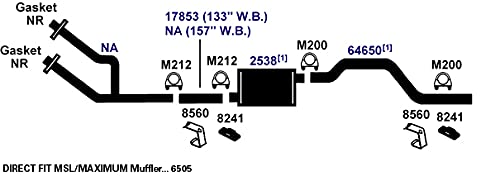 Bracket AP Exhaust 8560