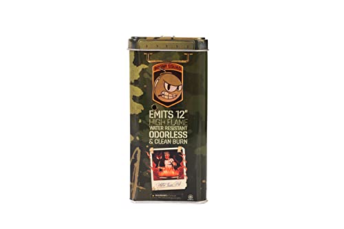 Boom! Jealous Devil Firestarters 24 Pack, 100% Natural Made from Coconut Fiber, No Smoke and Odorless, Waterproof, 20-Minute Long Burn for BBQ Lump Charcoal, Briquettes, Fireplace, Camping and More
