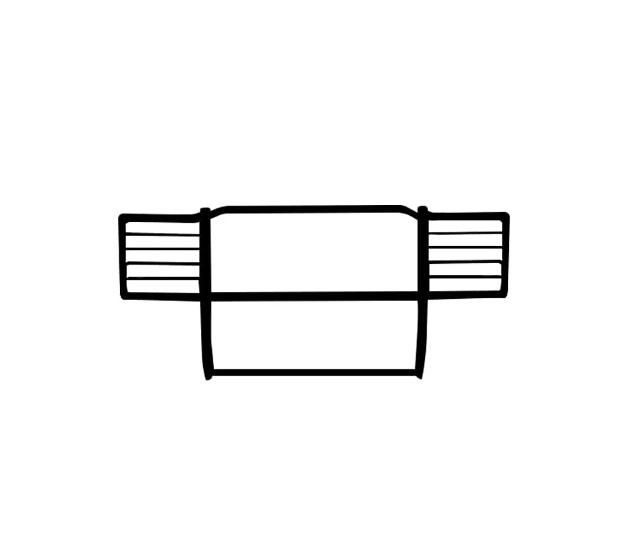 Bumper Guard Black Horse Grille brush Modular Black Compatible with 2011-2016 Ford F-250/F-350/F-450/F-550 Super Duty-17FB26MA
