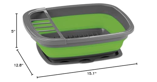 IM4x4 Ironman 4x4 Collapsible Dish Rack with Tray - 8.5L