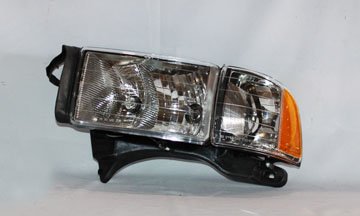 Chrysler Genuine Parts 55077025AG Driver Side Headlight Assembly Composite
