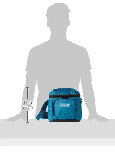 Coleman Insulated Chiller Soft Cooler, Leakproof 9/16/30 Can Cooler with 12+ Hour Ice Retention, Made with Recycled Materials, Great for Lunch, Camping, Beach, Pool, Sports, & More