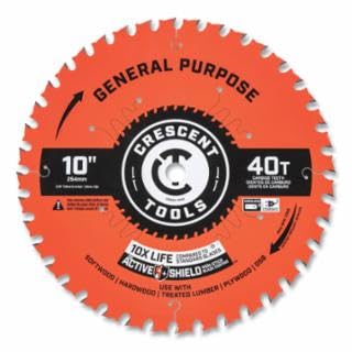 Crescent APEX 10" 40T General Blade (CSBGN-1040) (5/Each)