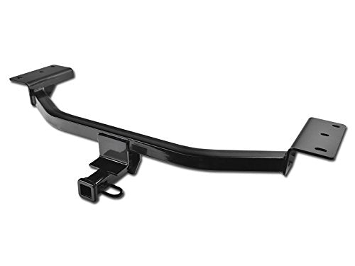 Class 1 Armordillo Trailer Tow Hitch with 1.25" Receiver Tube - Black Fits 2012-2018 Ford Focus SE/S/Titanium