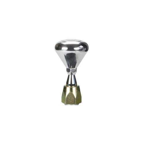 ES Shifter Lokar Performance Products Ford 6R80 Chrome 4" Straight Lever Mushroom Polished Knob