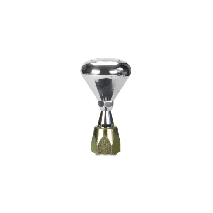 ES Shifter Lokar Performance Products Ford 6R80 Chrome 4" Straight Lever Mushroom Polished Knob