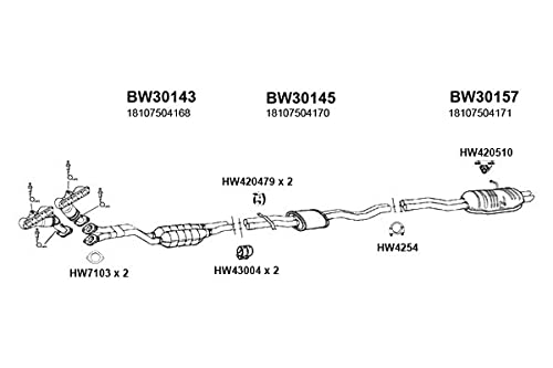 HW420510 Ansa - Exhaust Hanger