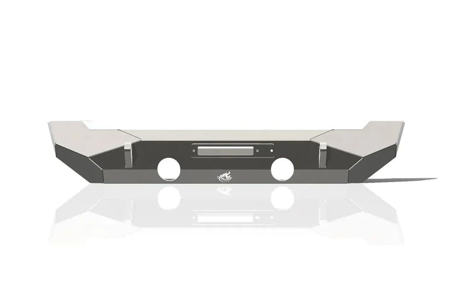 CrawlTek Pyro Midwidth Front Bumper - Black compatible with 2018-2023 Jeep Wrangler JL