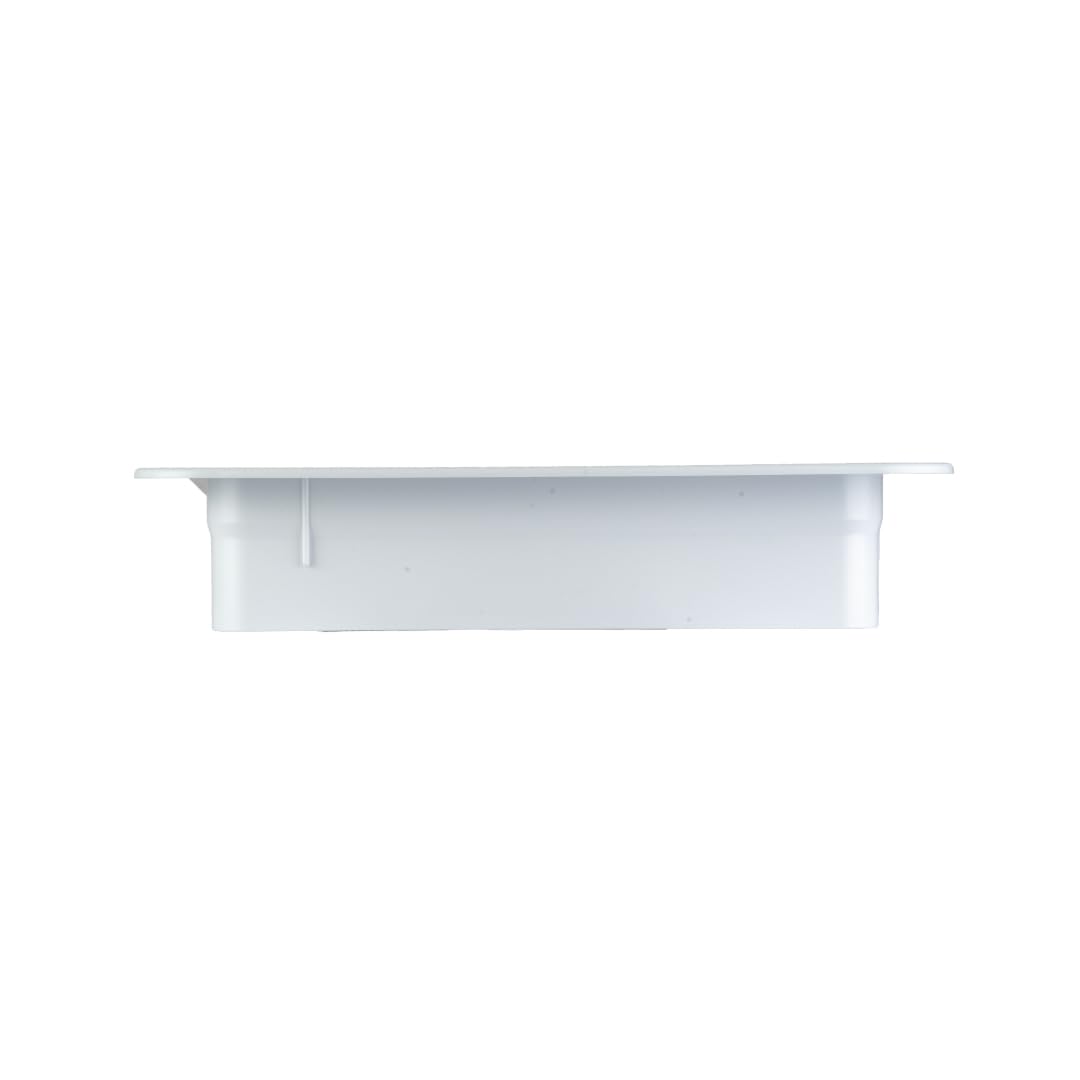 HENG'S INDUSTRIES White Interior Garnish | RVs, Campers, Motorhomes | 2 5/8" to 3 3/4" Vertical Leg | 16" x 16" Openings | 90092B