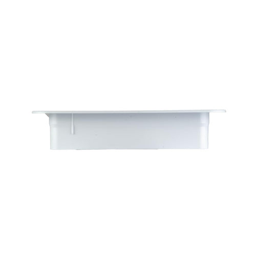 HENG'S INDUSTRIES White Interior Garnish | RVs, Campers, Motorhomes | 2 5/8" to 3 3/4" Vertical Leg | 16" x 16" Openings | 90092B