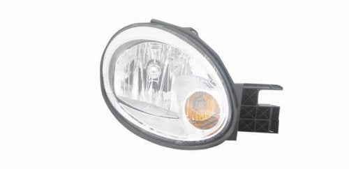 2003-2005 DODGE NEON CODE LMB; CHROME RIGHT HAND REPLACEMENT HEAD LIGHT TYC 20-6389-90 From 5/03