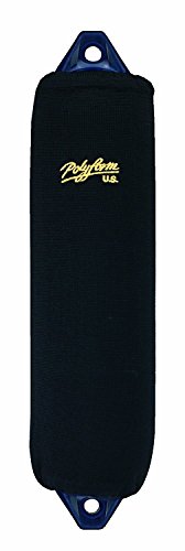 Polyform EFC-13 Fender Cover, Black (Fits 29 x 76.5-Inch F-13 Fender)