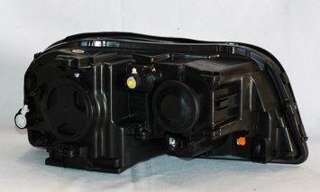 Left TYC Headlight Assembly Compatible with 2003-2014 Volvo XC90