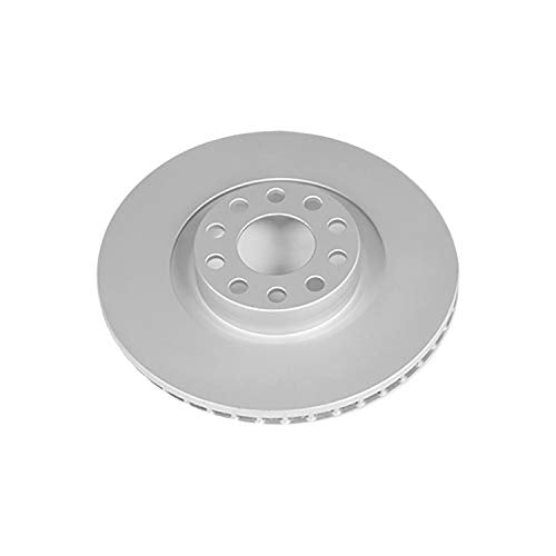 Evolution Power Stop EBR662EVC Genuine Geomet® Coated Brake Rotor For Audi A6 Quattro 2000-2001, Audi S6 2002-2004 [Model Specific]