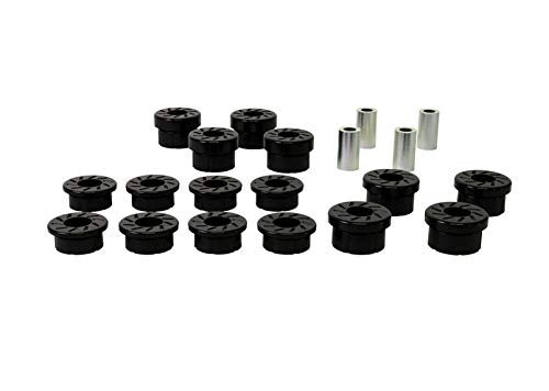 Whiteline W63636 Control Arm Bushing Kit Rear Suspension Compatible with 84-96 Corvette