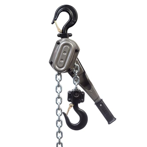 3-Ton JET Lever Hoist, 10' Lift, Overload Protection (JLH-300WO-10)
