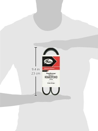 Gates FleetRunner K060393HD Micro-V Serpentine Drive Belt