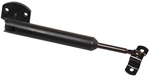 Door Support Strut RV Designer H279, Plastic and Metal, Spring-Loaded 6-1/4 inch, Cabinet Hardware, Black, 2 Per Pack
