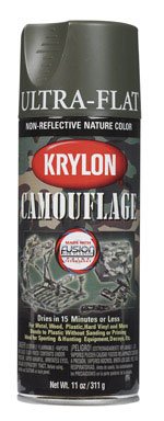 Krylon Camouflage K04293000 With Fusion For Plastic Paint Technology Aerosol Spray Paint