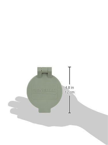 Generac Flip Lid 6393 Accessory for Power Inlet Box Models 6342, 6343, 6344, 6336, 6337, and 6338: Enhance Protection and Compatibility