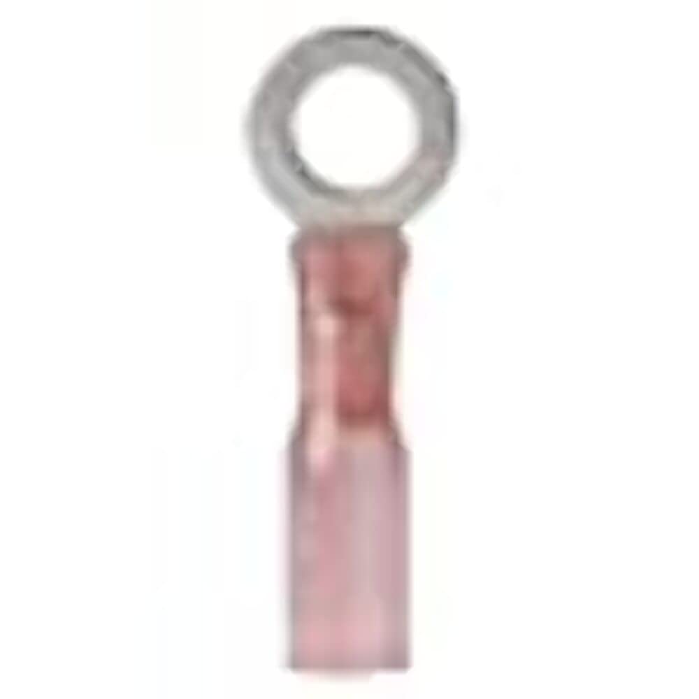 22-18 Gauge Ancor - #8 Heat Shrink Ring Terminal - 3-Pack
