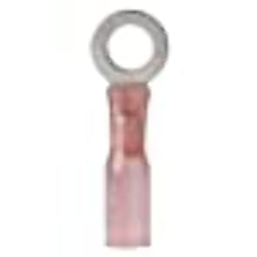 22-18 Gauge Ancor - #8 Heat Shrink Ring Terminal - 3-Pack