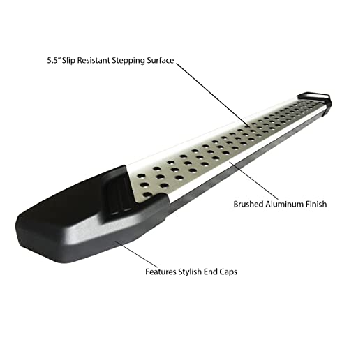 Vortex Running Boards Black Horse Compatible with 2024-2024 Lexus RX350-RX350h-RX450h-RX500h-VO-L170